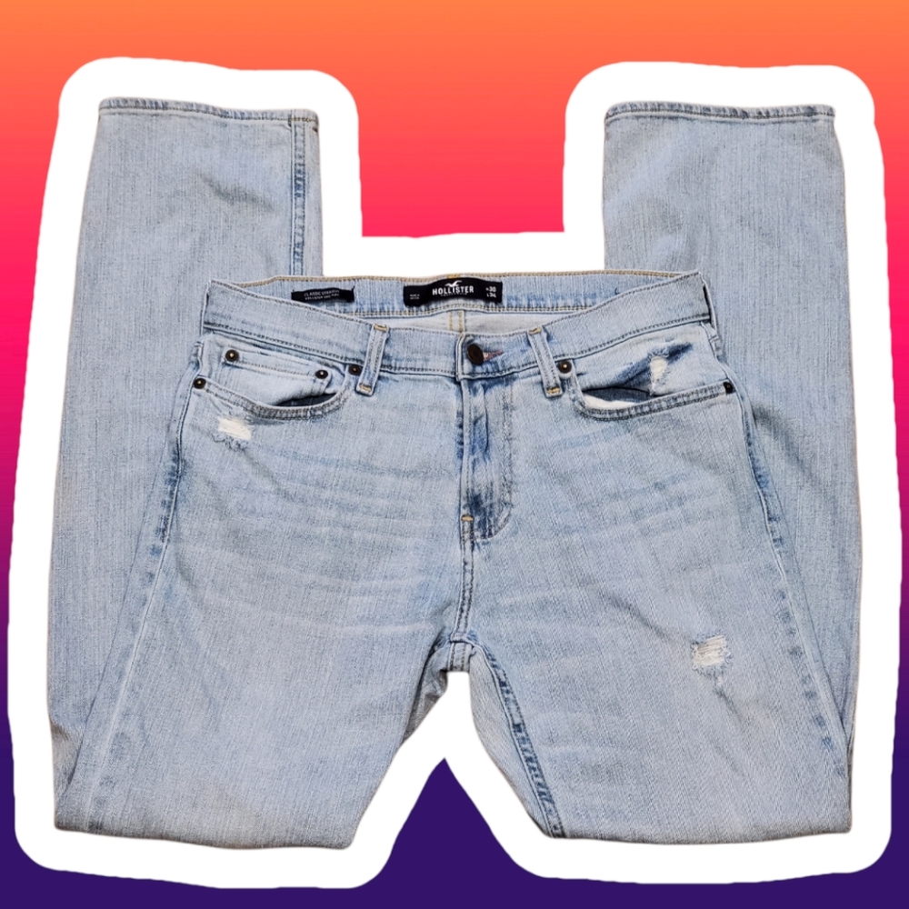 Hollister Classic Straight Jeans Size 30 x 34